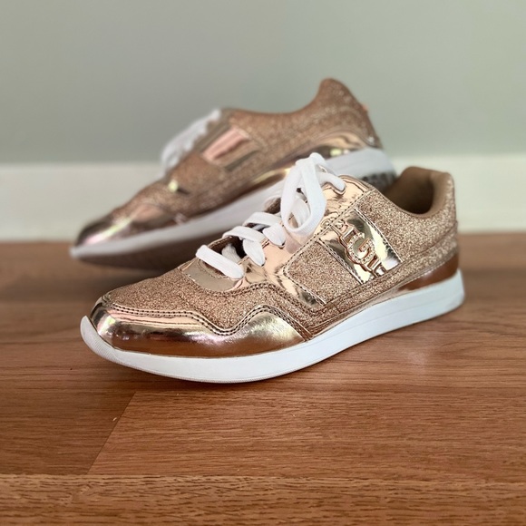 rose gold guess shoes